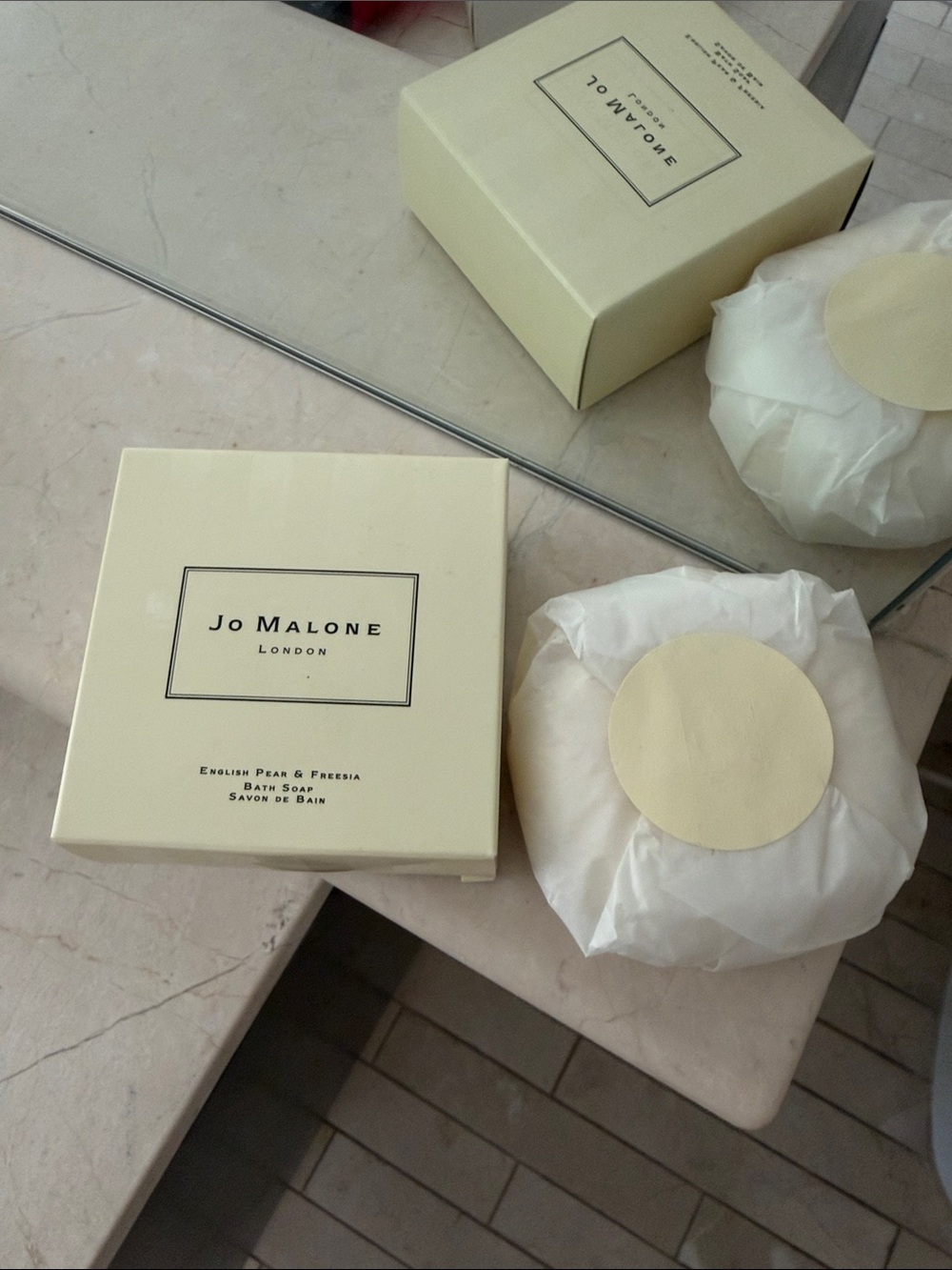 NWT Jo Malone English pear and freesia Bath Soap